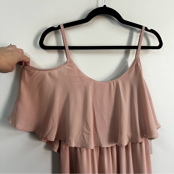 *NEW* Show Me Your MuMu Caitlin Ruffle Maxi Bridesmaids Dress - Picture 6 of 16